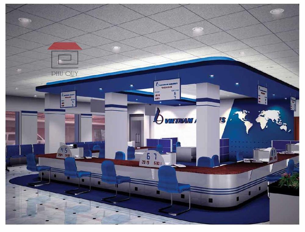 Không gian lễ tân